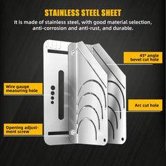 Pivamo™ Precision Pipe Insulation Cutting Guide