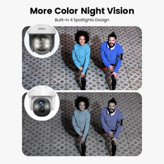 Pivamo™ Solar Pan-Tilt Wi-Fi Camera 2k