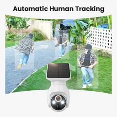 Pivamo™ Solar Pan-Tilt Wi-Fi Camera 2k