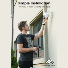 Pivamo™ Solar Pan-Tilt Wi-Fi Camera 2k