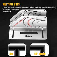 Pivamo™ Precision Pipe Insulation Cutting Guide