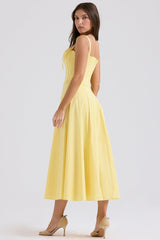 Lacework Slit Dress Set