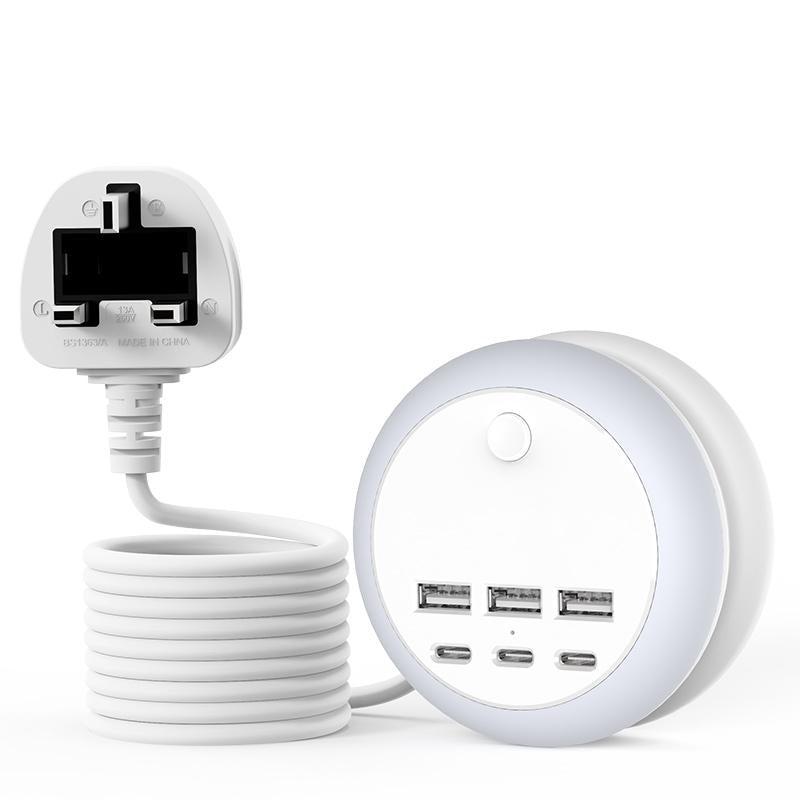 Pivamo™ 6 Port USB Power Strip
